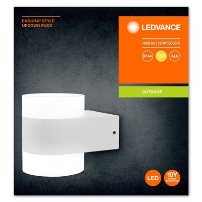 ENDURA® STYLE UPDOWN PUCK 13W White