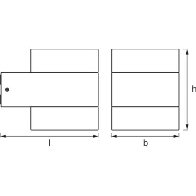 ENDURA® STYLE UPDOWN PUCK 13W Dark Gray