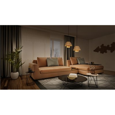 Decor Bamboo Paper Hut Pendant 280 E27 Brown