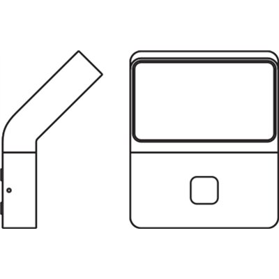 ENDURA® STYLE WALL WIDE 12W Dark Gray