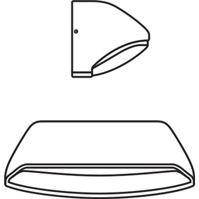 ENDURA® STYLE WIDE 12W Dark Gray 