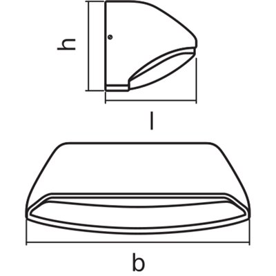 ENDURA® STYLE WIDE 12W White