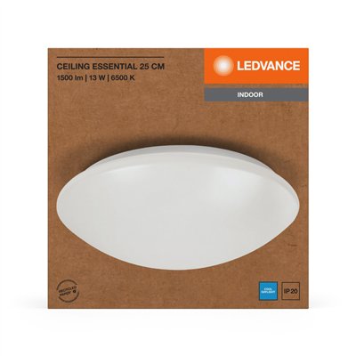 Essentials Ceiling 250mm 13W 6500K