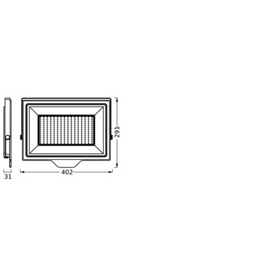 Essentials Floodlights 200W 4000K