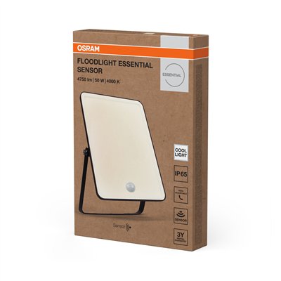 Essentials Floodlights Sensor 50W 4000K