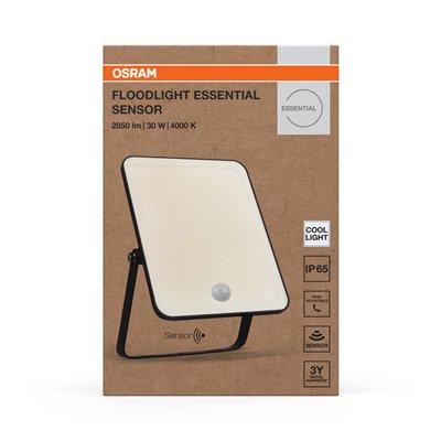 Essentials Floodlights Sensor 30W 4000K