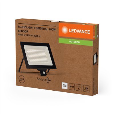 Essentials Floodlights Sensor 200W 4000K