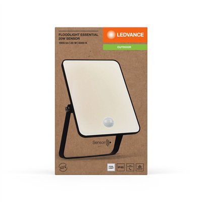 Essentials Floodlights Sensor 20W 4000K