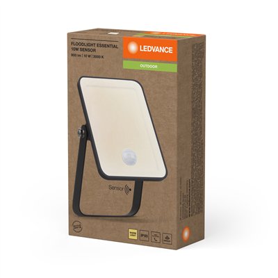 Essentials Floodlights Sensor 10W 3000K