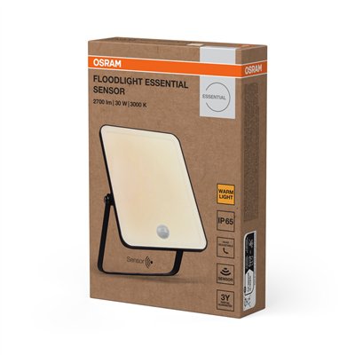 Essentials Floodlights Sensor 30W 3000K