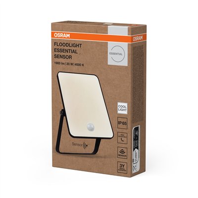 Essentials Floodlights Sensor 20W 4000K