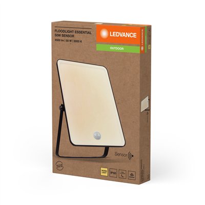 Essentials Floodlights Sensor 50W 3000K