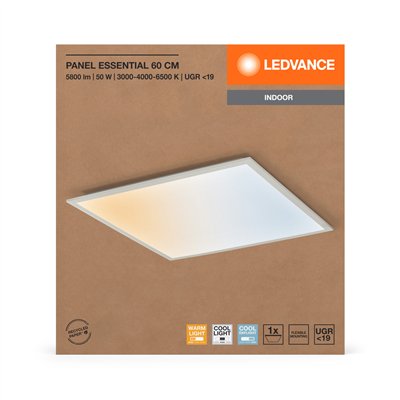 Essentials Panel 60x60cm 50W CCT UGR19