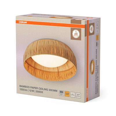 Decor Bamboo Paper Ceiling 300 12W 830 Brown