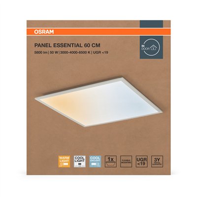 Essentials Panel 60x60cm 50W CCT UGR19