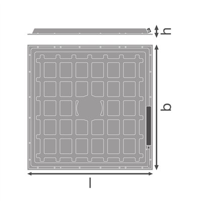 Essentials Panel 600x600mm 4000K