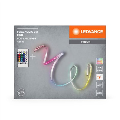 FLEX  AUDIO WITH REMOTE CONTROL 3M RGB + RC