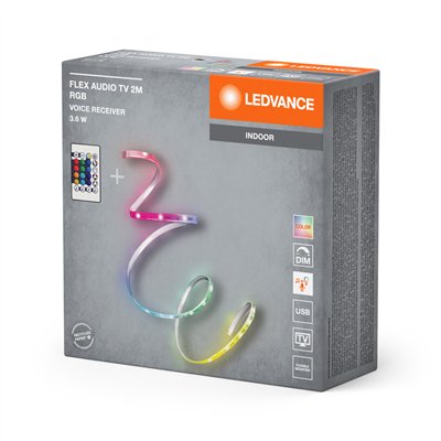 FLEX AUDIO USB WITH REMOTE CONTROL 2M RGB