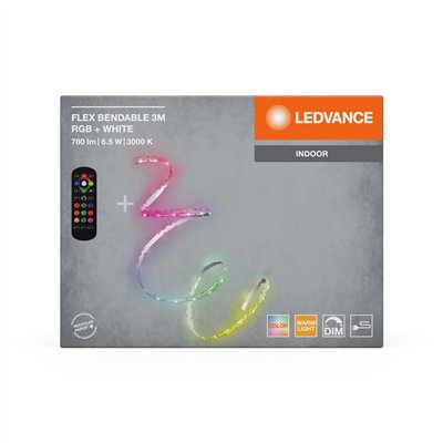 FLEX BENDABLE RGB + W 3M RGB 830 Remote Control