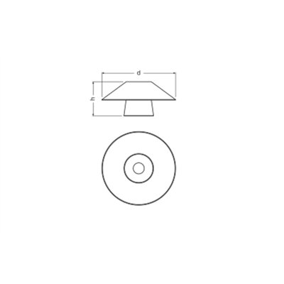 Decor Bamboo Paper Hut Ceiling 400 E27 Brown