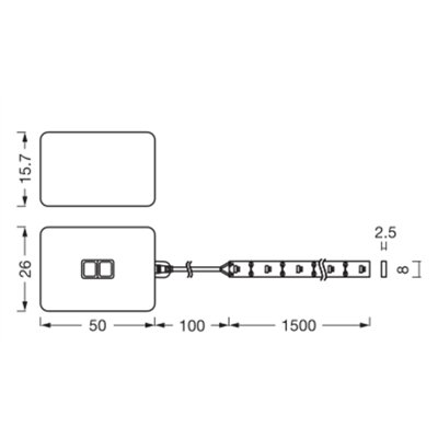 FLEX SWEEP SENSOR 1.5M 830