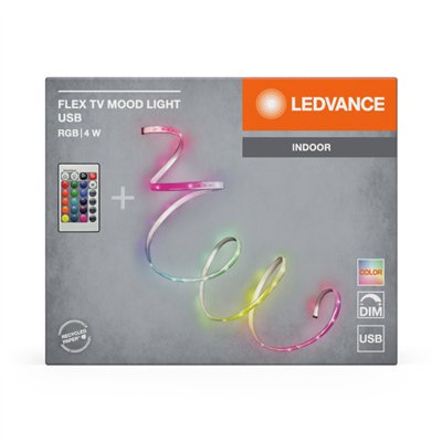 FLEX TV MOOD LIGHT RGB Remote Control USB
