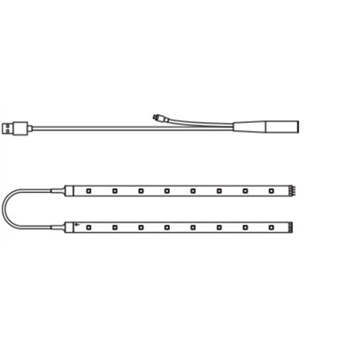 FLEX TV MOOD LIGHT RGB Remote Control USB