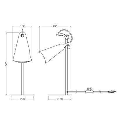 Decor Bell Table E27