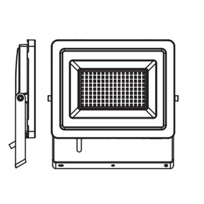 FLOODLIGHTS ENERGY EFFICIENCY 24,5W 840 Dark Grey​