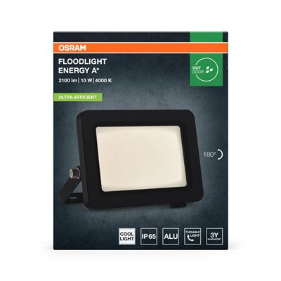 FLOODLIGHTS ENERGY EFFICIENCY 10W 840 Dark Grey​