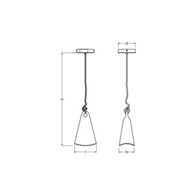 Decor Bell Pendant E27