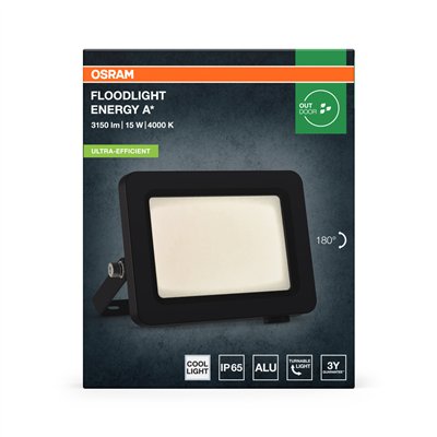 FLOODLIGHTS ENERGY EFFICIENCY 15W 840 Dark Grey​