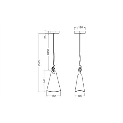 Decor Bell Pendant E27