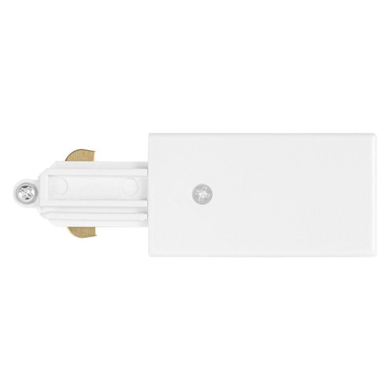 Tracklight accessories Supply Connector White