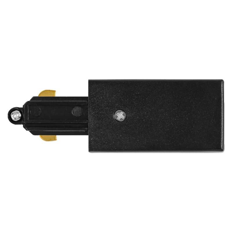 Tracklight accessories Supply Connector Black