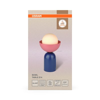 Decor Bowl Table E14 Table E14 Blue