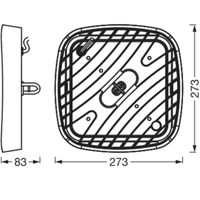 Highbay Ufo 130W 865 IP65 Black