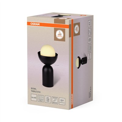 Decor Bowl Table E14 Table E14 Black