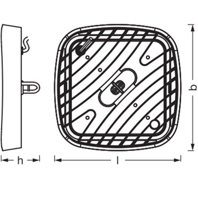 Highbay Ufo 80W 865 IP65 Black