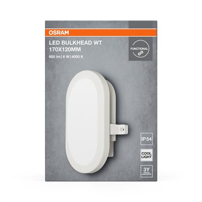 LED BULKHEAD 6W 4000K White