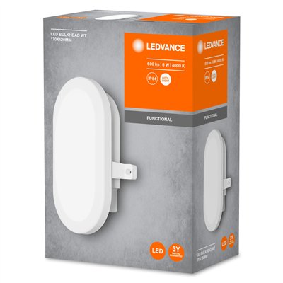 LED BULKHEAD 6W 4000K White