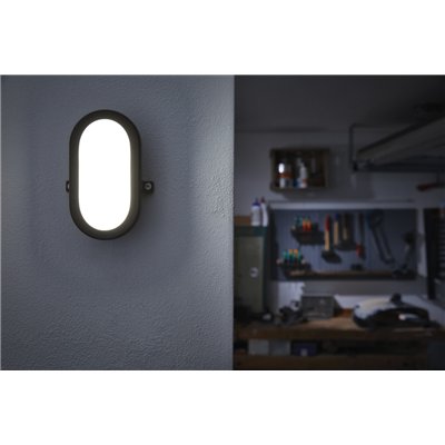 LED BULKHEAD 11W 4000K Black