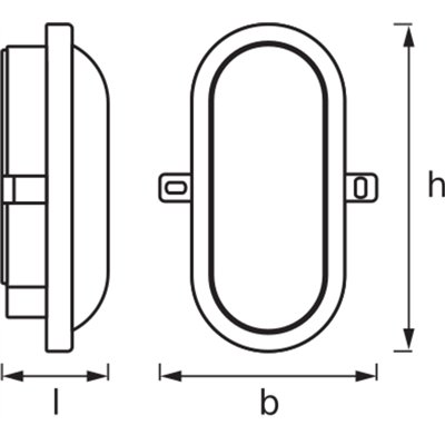 LED BULKHEAD 11W 4000K Black