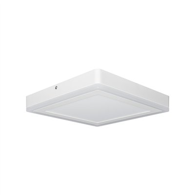 LED CLICK White Square 300mm 18W