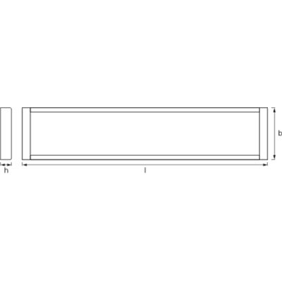 LED OFFICE LINE 0.6M 25W 4000K