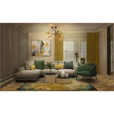 Decor Bubble Pendant 6XE27 Multicolor