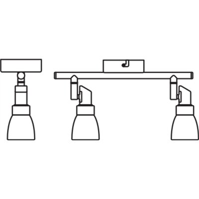 LED SPOT G9 2x2 W 2700