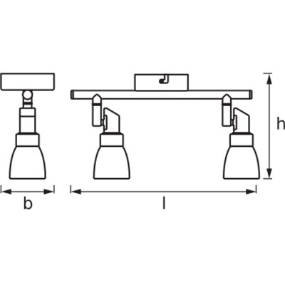 LED SPOT G9 2x2 W 2700