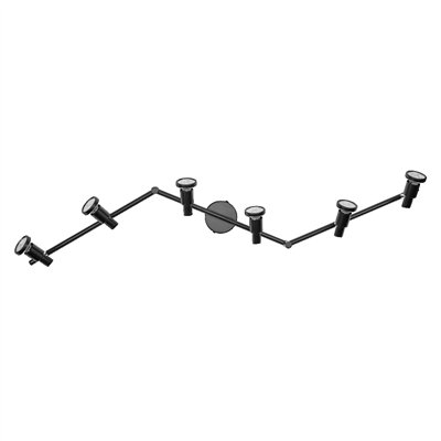 LED SPOT BLACK 6 X 3.4W 927 DIM