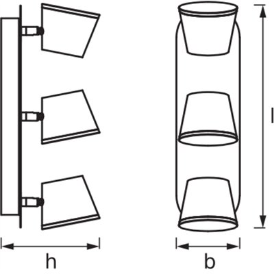 LED SPOT IP44 3 x 7W IP44 Click-CCT